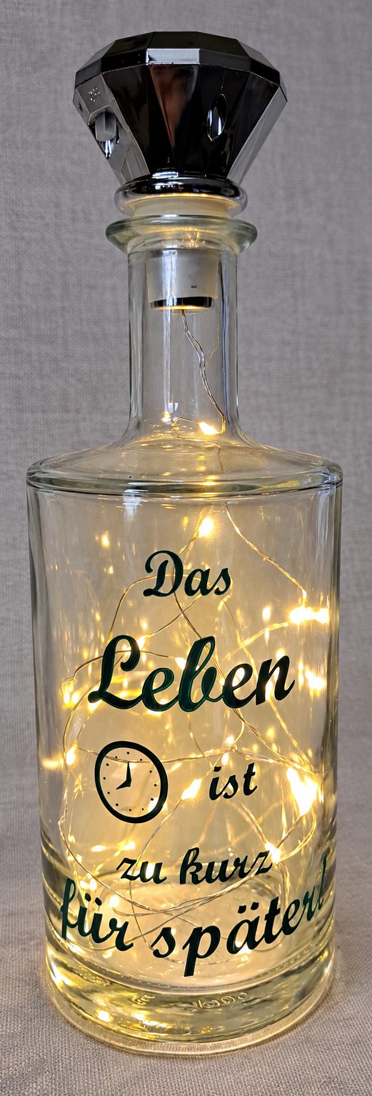 Das Leben ist zu kurz für später