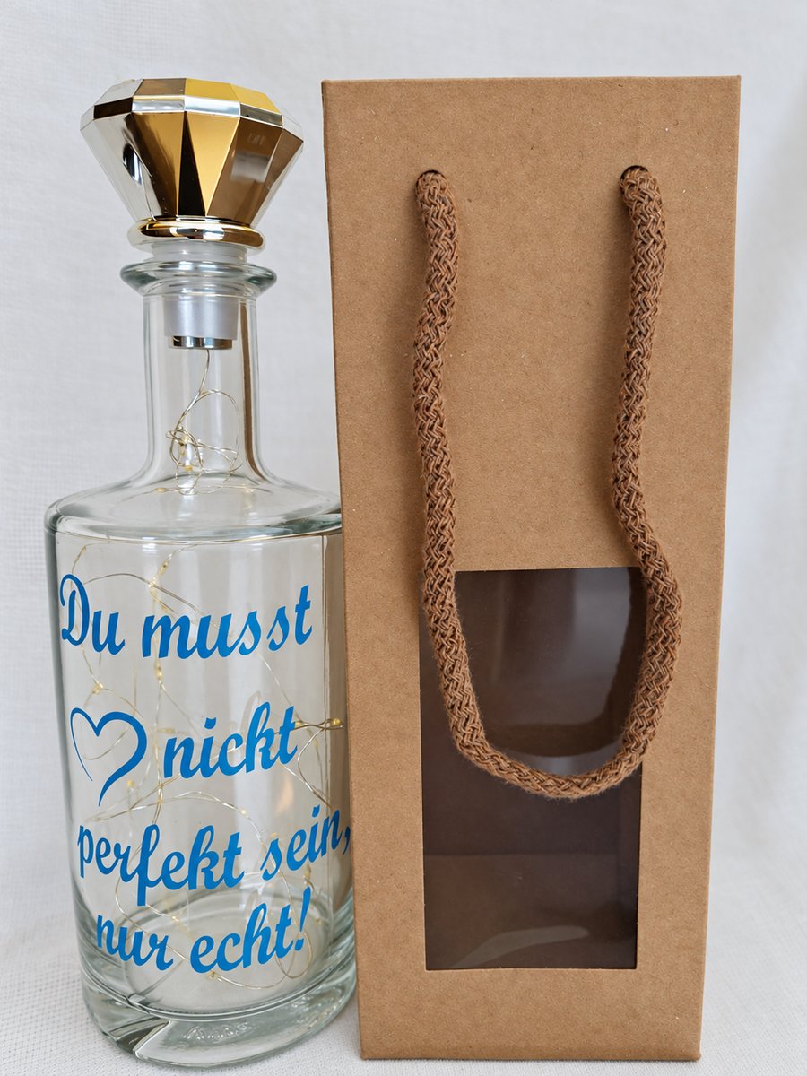 Du musst nicht perfekt sein,  nur echt