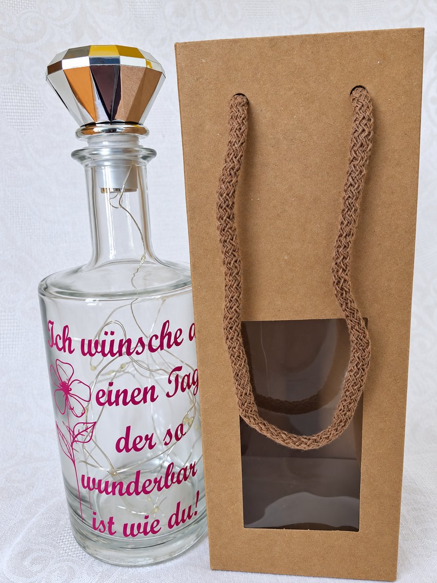 Ich wünsche dir einen Tag, der so wunderbar ist wie du