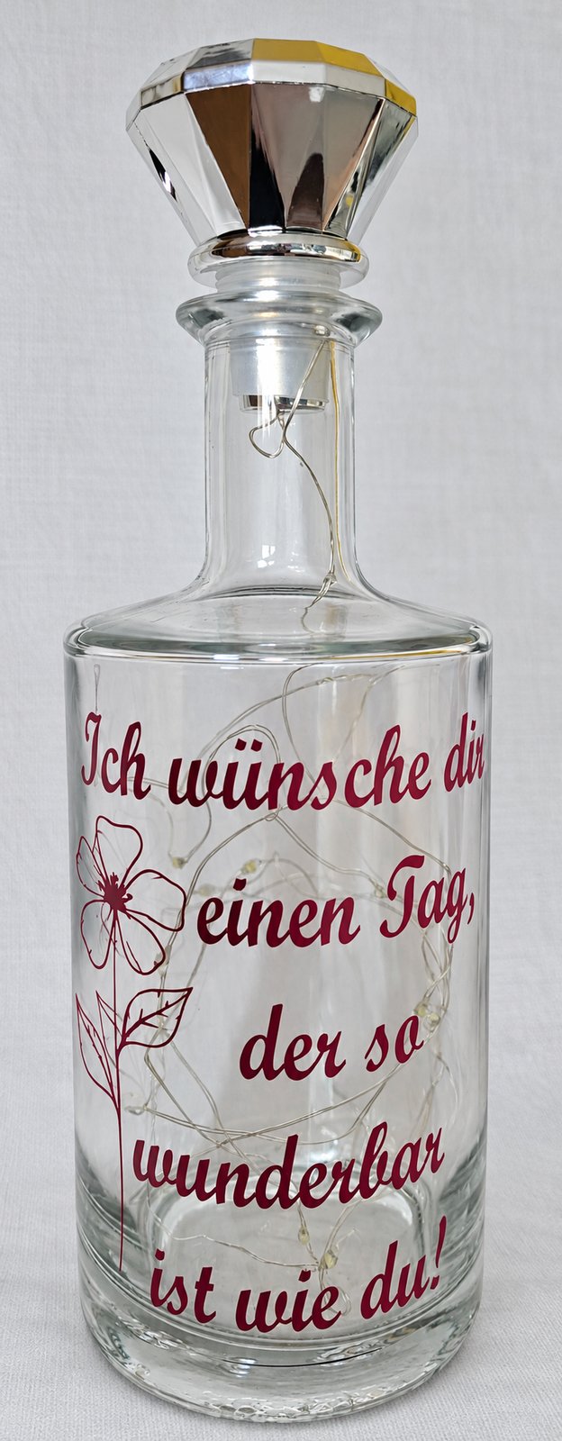Ich wünsche dir einen Tag, der so wunderbar ist wie du